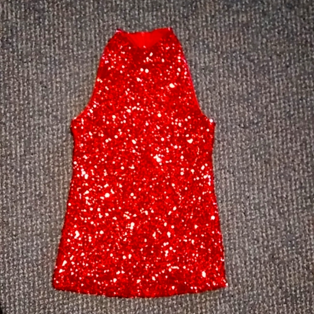 Excellent preowned sequins top